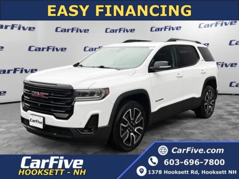 White 2021 GMC Acadia SLT for sale in Hooksett, NH
