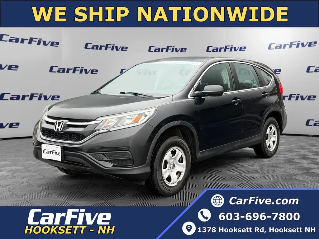 Black 2016 Honda CR-V LX for sale in Hooksett, NH