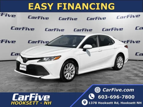 White 2019 Toyota Camry LE for sale in Hooksett, NH