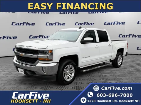 White 2018 Chevrolet Silverado 1500 LT for sale in Hooksett, NH