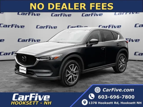Black 2018 Mazda CX-5 Grand Touring for sale in Hooksett, NH