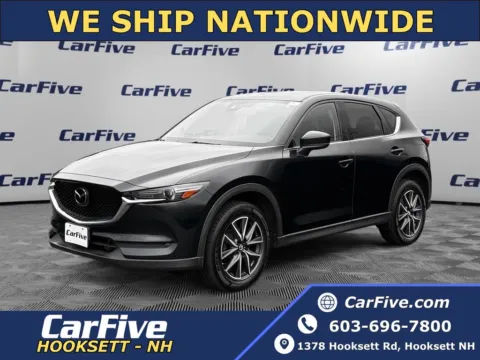 Black 2018 Mazda CX-5 Grand Touring for sale in Hooksett, NH
