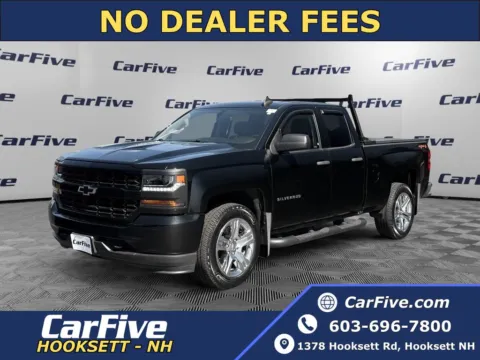 Black 2018 Chevrolet Silverado 1500 Custom for sale in Hooksett, NH