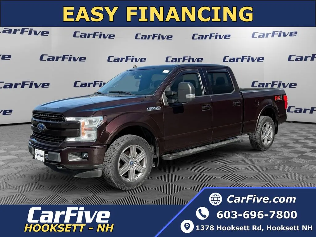 Red 2019 Ford F-150 Lariat for sale in Hooksett, NH