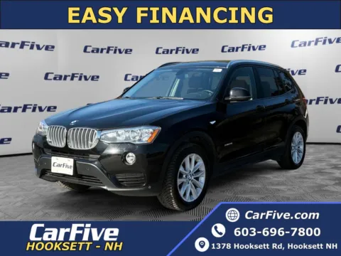 Black 2017 BMW X3 xDrive28i for sale in Hooksett, NH