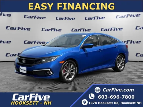 Beige 2020 Honda Civic EX-L for sale in Hooksett, NH