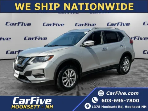 Silver 2018 Nissan Rogue SV for sale in Hooksett, NH