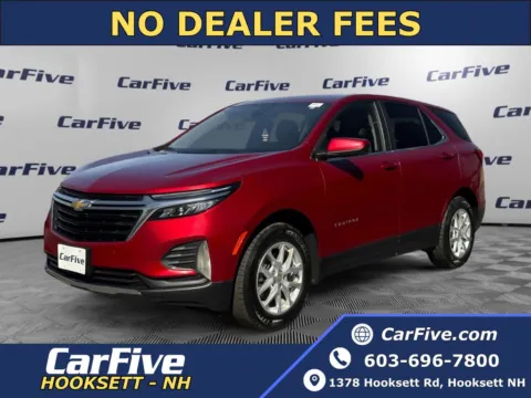 Red 2022 Chevrolet Equinox LT for sale in Hooksett, NH