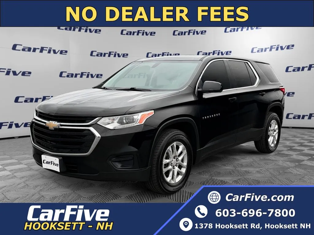 Black 2018 Chevrolet Traverse LS for sale in Hooksett, NH