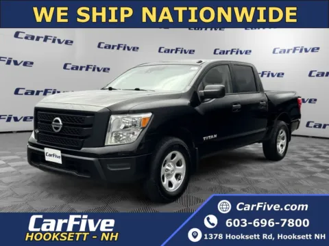 Black 2021 Nissan Titan S for sale in Hooksett, NH