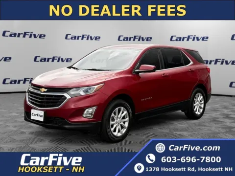 Red 2018 Chevrolet Equinox LT for sale in Hooksett, NH