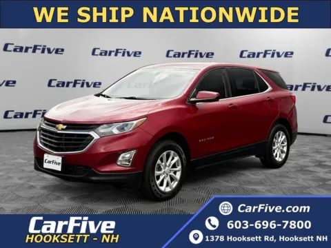 Red 2018 Chevrolet Equinox LT for sale in Hooksett, NH
