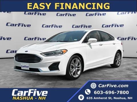 White 2020 Ford Fusion SEL for sale in Hooksett, NH