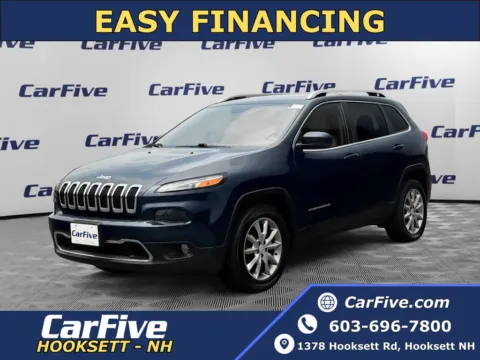 Blue 2018 Jeep Cherokee Limited for sale in Hooksett, NH