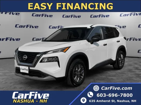 White 2023 Nissan Rogue S for sale in Hooksett, NH