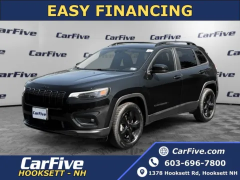 Black 2021 Jeep Cherokee Altitude for sale in Hooksett, NH