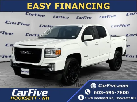 White 2021 GMC Canyon Elevation for sale in Hooksett, NH