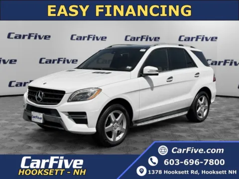 White 2015 Mercedes-Benz M-Class ML 350 for sale in Hooksett, NH