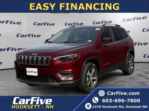 Red 2021 Jeep Cherokee Limited for sale in Hooksett, NH