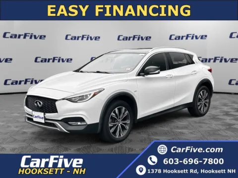 White 2017 INFINITI QX30 Premium for sale in Hooksett, NH