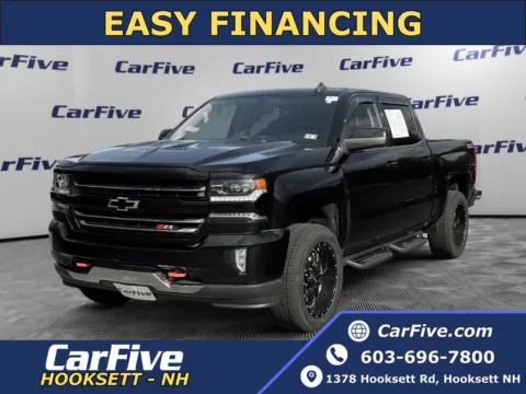Black 2017 Chevrolet Silverado 1500 LTZ for sale in Hooksett, NH