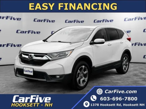 White 2017 Honda CR-V EX-L for sale in Hooksett, NH