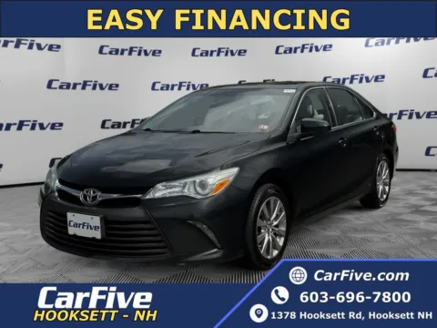 Black 2016 Toyota Camry XLE for sale in Hooksett, NH