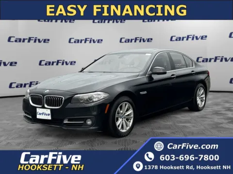 Black 2015 BMW 5 Series 528i xDrive for sale in Hooksett, NH