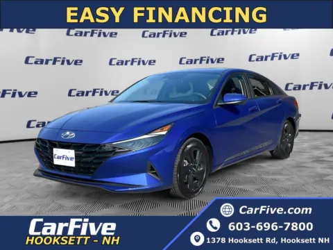 Blue 2022 Hyundai Elantra SEL for sale in Hooksett, NH