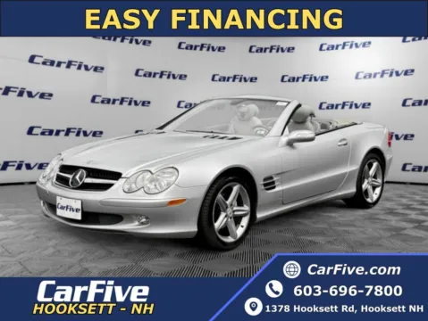 Silver 2005 Mercedes-Benz SL-Class SL 500 for sale in Hooksett, NH