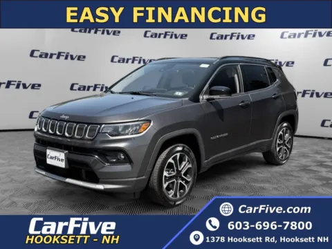 Gray 2022 Jeep Compass Limited for sale in Hooksett, NH
