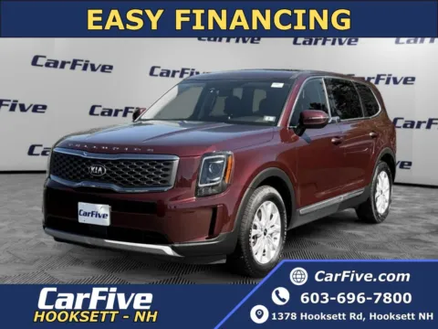 Red 2021 Kia Telluride LX for sale in Hooksett, NH
