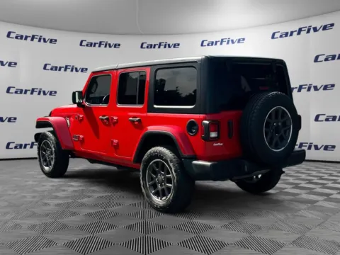 Another view of 2021 Jeep Wrangler Unlimited Sport for sale in Hooksett, NH at CarFive Hooksett, NH
