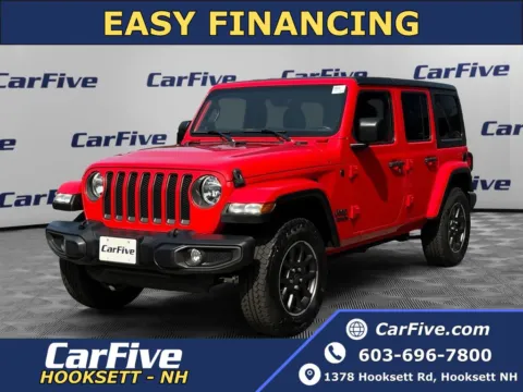 Red 2021 Jeep Wrangler Unlimited Sport for sale in Hooksett, NH