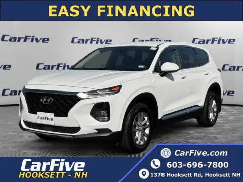 White 2020 Hyundai Santa Fe SE for sale in Hooksett, NH