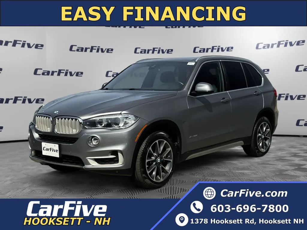 Gray 2018 BMW X5 xDrive35i for sale in Hooksett, NH