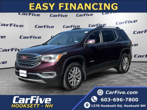 Black 2018 GMC Acadia SLE-2 for sale in Hooksett, NH