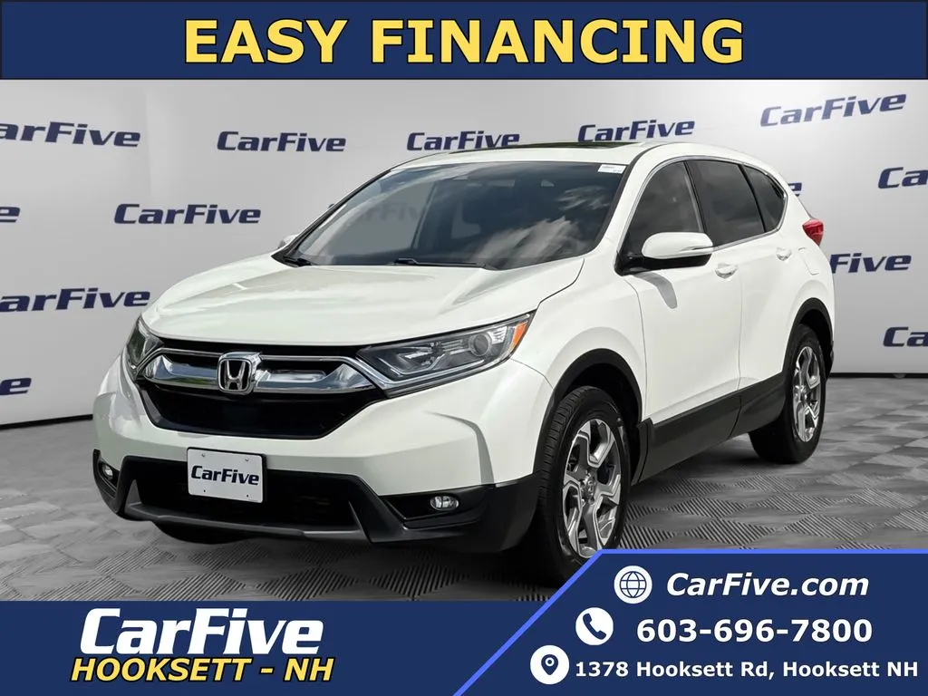 White 2017 Honda CR-V EX for sale in Hooksett, NH