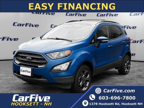 Blue 2018 Ford EcoSport SES for sale in Hooksett, NH