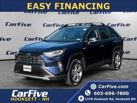 Blue 2020 Toyota RAV4 Hybrid Limited for sale in Hooksett, NH