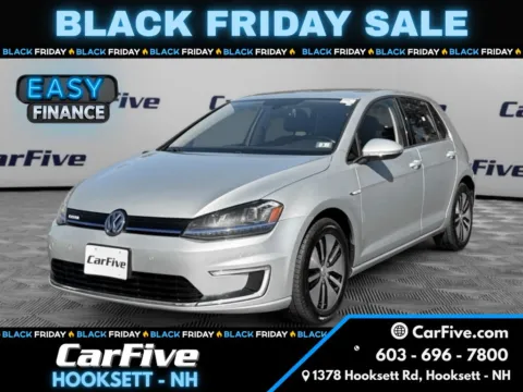 Silver 2015 Volkswagen e-Golf SEL Premium for sale in Hooksett, NH