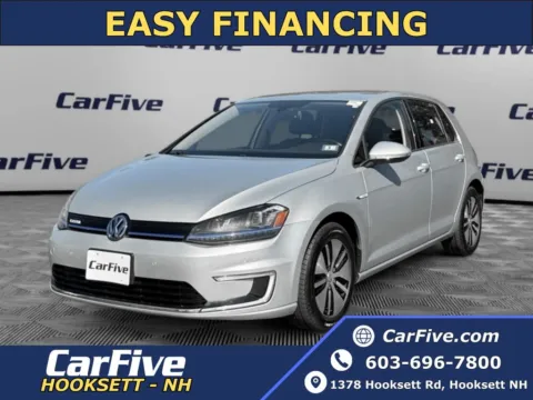 Silver 2015 Volkswagen e-Golf SEL Premium for sale in Hooksett, NH