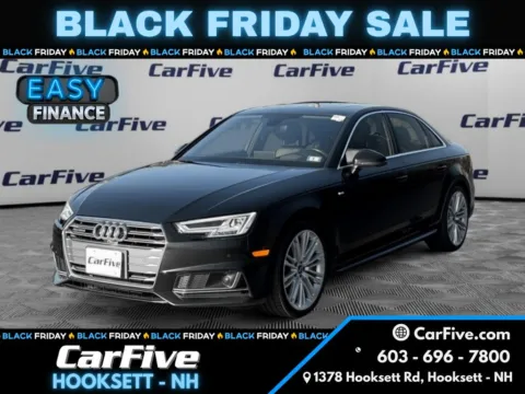 Black 2018 Audi A4 2.0T Prestige for sale in Hooksett, NH