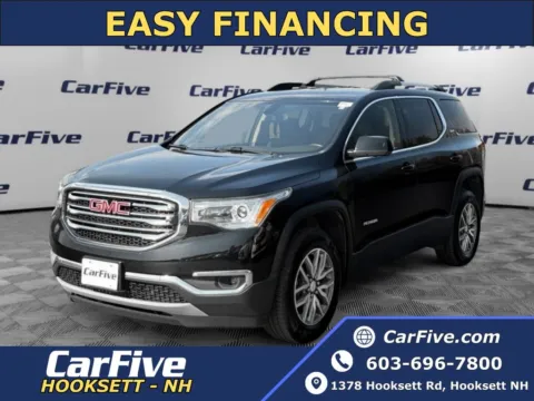 Black 2019 GMC Acadia SLE-2 for sale in Hooksett, NH