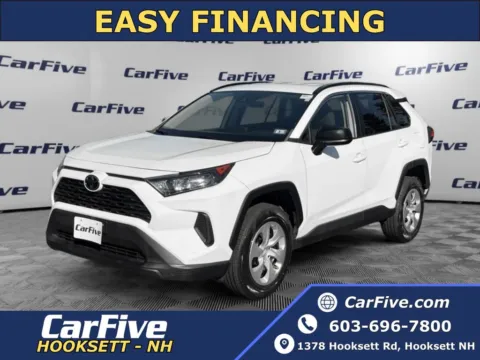 White 2021 Toyota RAV4 LE for sale in Hooksett, NH