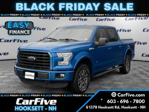 Blue 2015 Ford F-150 XLT for sale in Hooksett, NH