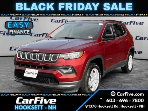 Red 2022 Jeep Compass Latitude for sale in Hooksett, NH