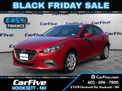 Red 2015 Mazda Mazda3 i Sport for sale in Hooksett, NH