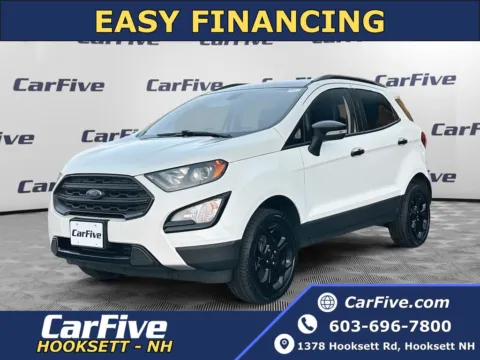 White 2021 Ford EcoSport SES for sale in Hooksett, NH