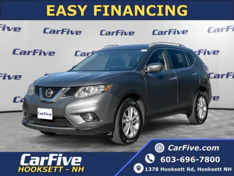 Gray 2015 Nissan Rogue SV for sale in Hooksett, NH